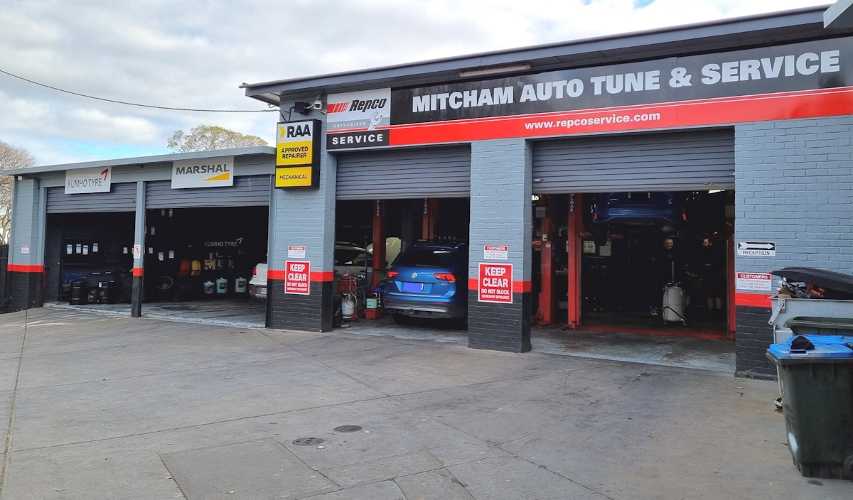 automotive workshop in Mitcham. SA